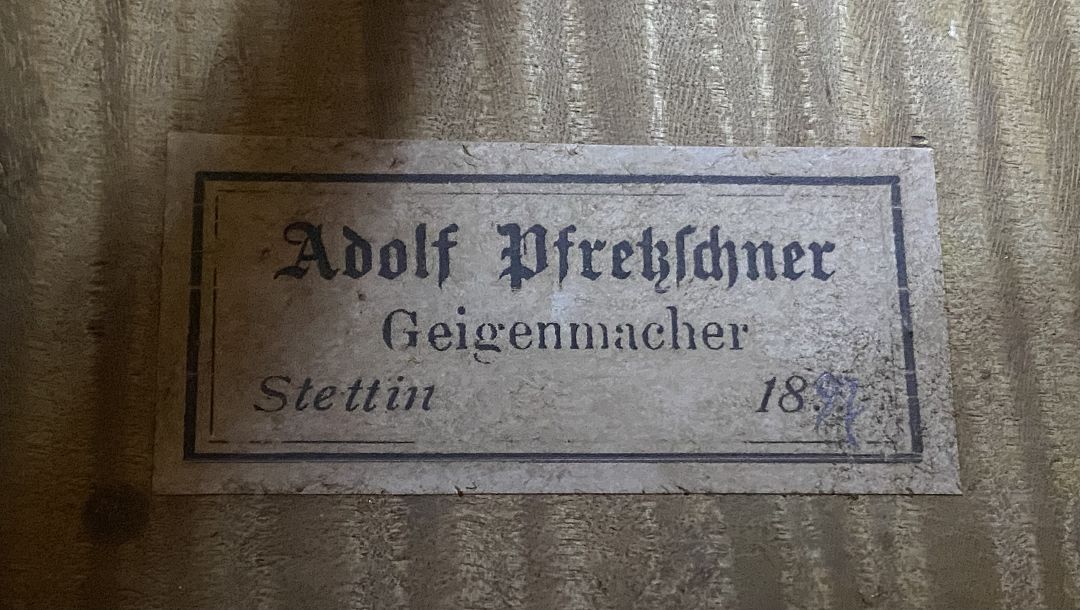 Pfretzschner Adolf - Stettin anno 1897 - C-409
